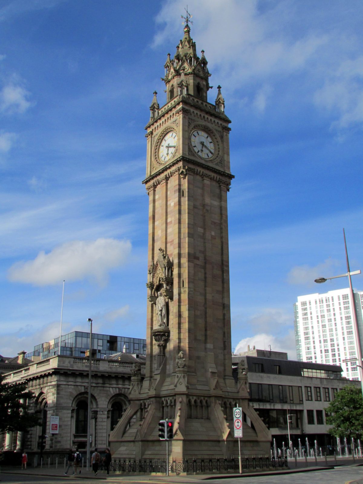 The Albert Momorial clock